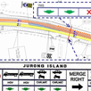 Traffic Scheme: At start of Jurong Pier Flyover